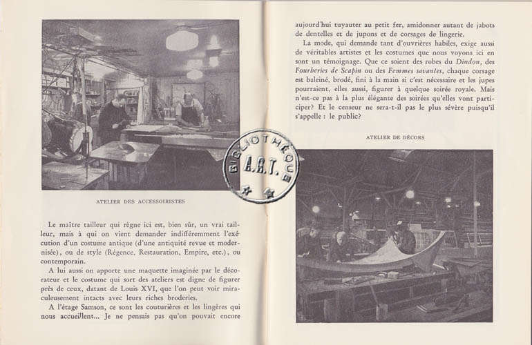 Les programmes de Théatre de l\